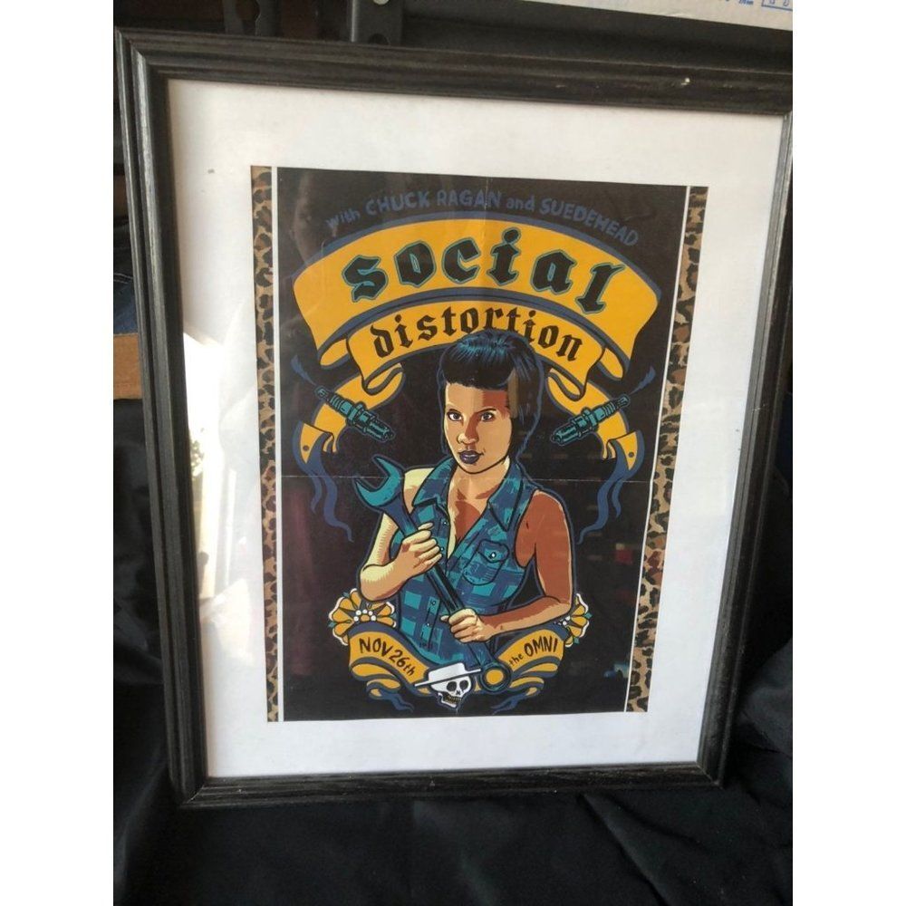 Social distortion poster ness ohio